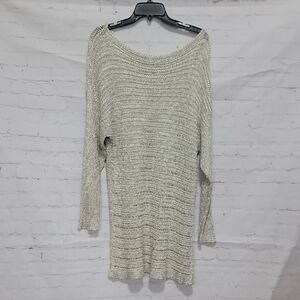 Peter Nygard Off-the-Shoulder Cream Sweater